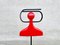 Italian Red Valet Stand by Anna Castelli Ferrieri for Kartell, 1980s, Image 6