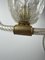 Lámpara de araña de cristal de Murano atribuida a Ercole Barovier para Barovier & Toso, Italia, años 40, Imagen 9