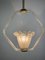 Lámpara de araña de cristal de Murano atribuida a Ercole Barovier para Barovier & Toso, Italia, años 40, Imagen 7