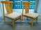 Large Solid Wood Chairs Toyo, Japan, Set of 2 2