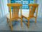 Large Solid Wood Chairs Toyo, Japan, Set of 2 8