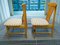 Large Solid Wood Chairs Toyo, Japan, Set of 2 7