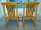 Large Solid Wood Chairs Toyo, Japan, Set of 2 5