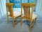 Large Solid Wood Chairs Toyo, Japan, Set of 2 4