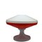 Vintage Space Age Desk Lamp in Red & White, 1960s, Image 10