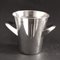 Vintage Silver-Plated Metal Wine Cooler by Wilhelm Wagenfeld for Wmf, 1950s 5
