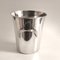 Vintage Silver-Plated Metal Wine Cooler by Wilhelm Wagenfeld for Wmf, 1950s, Image 11