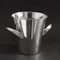 Vintage Silver-Plated Metal Wine Cooler by Wilhelm Wagenfeld for Wmf, 1950s 2