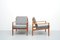 Teak Fd118 Armchairs by Grete Jalk for France & Daverkosen, Set of 2, Image 2