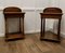 Cherry Wood Night Tables Bedside Cabinet, 1920s, Set of 2 7
