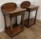 Cherry Wood Night Tables Bedside Cabinet, 1920s, Set of 2 5