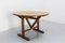 French Foldable Table in Oak and Poplar, 1800s, Image 8