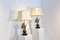 Large Belgian Brass Eagle Sculptured Table Lamps for Deknudt, Set of 2 16