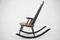 Finnish Varjonen Wooden Beech Rocking Chair, 1960s 5