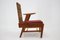 Beech and Rattan Armchair attributed to Uluv, Czechoslovakia, 1960s 28