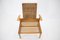 Beech and Rattan Armchair attributed to Uluv, Czechoslovakia, 1960s 31