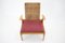 Beech and Rattan Armchair attributed to Uluv, Czechoslovakia, 1960s 10