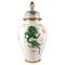 Large Lidded Vase with Green Ming Dragon Decor from Meissen, 1972 1