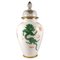 Large Lidded Vase with Green Ming Dragon Decor from Meissen, 1972, Image 1