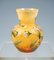 French Art Nouveau Cameo Vase with Apple Blossoms from Daum Nancy, 1890s, Image 2