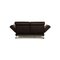 Dark Brown Leather Moule 2-Seater Sofa from Brühl, Image 9