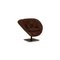 Butaca bohemia de cuero marrón de Moroso, Imagen 1