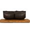 Brown Leather Free Motion Edit 3 Loveseat 9