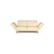Cream Leather Moule 2-Seater Sofa from Brühl 1
