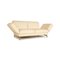 Cream Leather Moule 2-Seater Sofa from Brühl 7