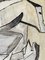 H. Woodruff, Composición abstracta, Acuarela sobre lienzo, Mediados del siglo XX, Enmarcado, Imagen 6