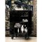 Multileg Cabinet in Black Glossy Laquer with Glass Top Finish from BD Barcelona, Image 2