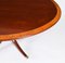 Early 20th Century Oval Mahogany Tilt Top Dining Table, 1890s 9