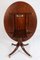 Early 20th Century Oval Mahogany Tilt Top Dining Table, 1890s 12