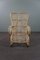 Dutch Rattan Belse Armchair with High Back, 1950s, Image 3