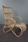 Dutch Rattan Belse Armchair with High Back, 1950s, Image 2