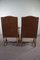 Chesterfield Armchairs in Leather, Set of 2 3