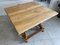 Vintage Dining Table in Natural Wood, Image 4