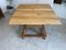 Vintage Dining Table in Natural Wood 3