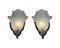 Art Deco Sconces Opalescent by Ezan, France, 1930s, Set of 2 2