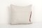 Housse de Coussin Suzani Rouge Ouzbek Vintage, 2010s 4