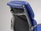 Blue Leather Aluminium Group Soft Pad Ea208 Swivel Office Desk Chair by Charles & Ray Eames for Vitra, 1990s, Image 11