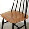 Fanett Dining Chairs by Ilmari Tapiovaara for Edsby Verken, Sweden, 1961, Set of 4 7