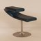 Innovation C Chair in Blue Satin Fabric by Fredrik Mattson for Blå Station, 2000s 8