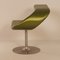 Innovation C Chair in Green Satin Fabric by Fredrik Mattson for Blå Station, 2000s 5