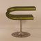 Innovation C Chair in Green Satin Fabric by Fredrik Mattson for Blå Station, 2000s 6