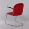413-R Chair in Red Manchester by Willem Hendrik Gispen for Gispen, 1950s, Image 7