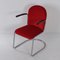 413-R Chair in Red Manchester by Willem Hendrik Gispen for Gispen, 1950s, Image 3