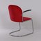 Chaise 413-R Manchester Rouge par Willem Hendrik Gispen pour Gispen, 1950s 8