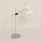 Lámpara de escritorio blanca de J. Hoogervorst para Anvia, años 60, Imagen 7