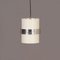 White Cylinder Pendant with Polished Band from Philips, 1970s, Image 4